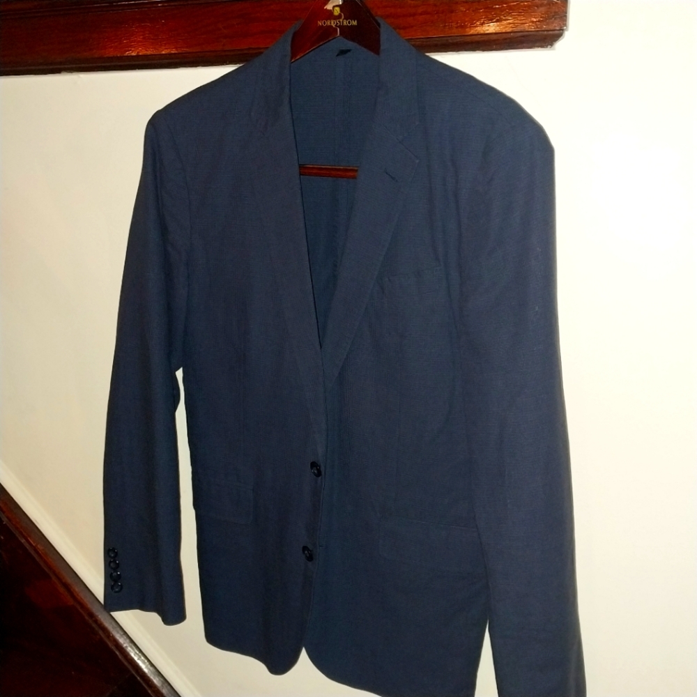 Unstructured Cotton-Linen Jcrew Blazer